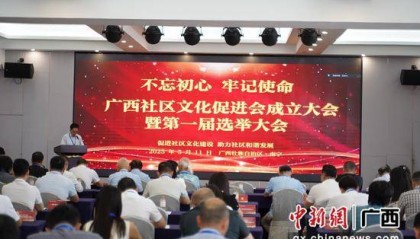 广西社区文化促进会在南宁成立
