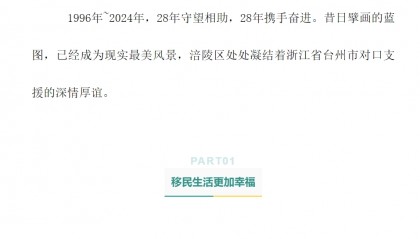 台州·望潮新闻 | 28年守望相助，台州携手涪陵温暖同行