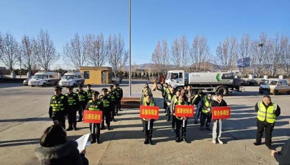 平顶山石龙区：冰雪未至 演练先行