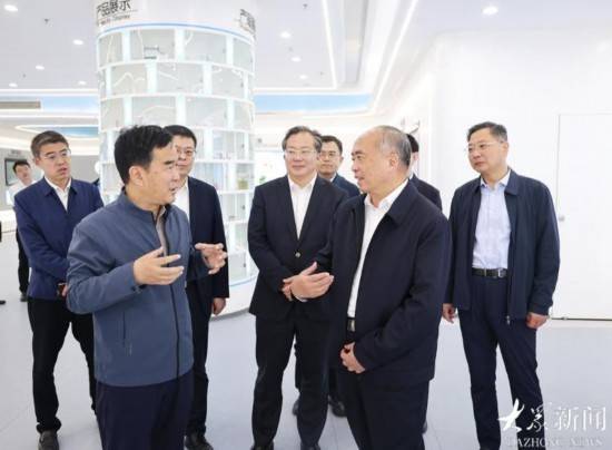 林武在淄博调研