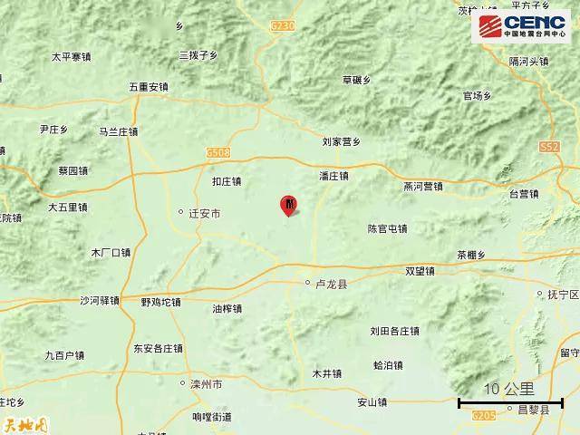 唐山，发生地震！
