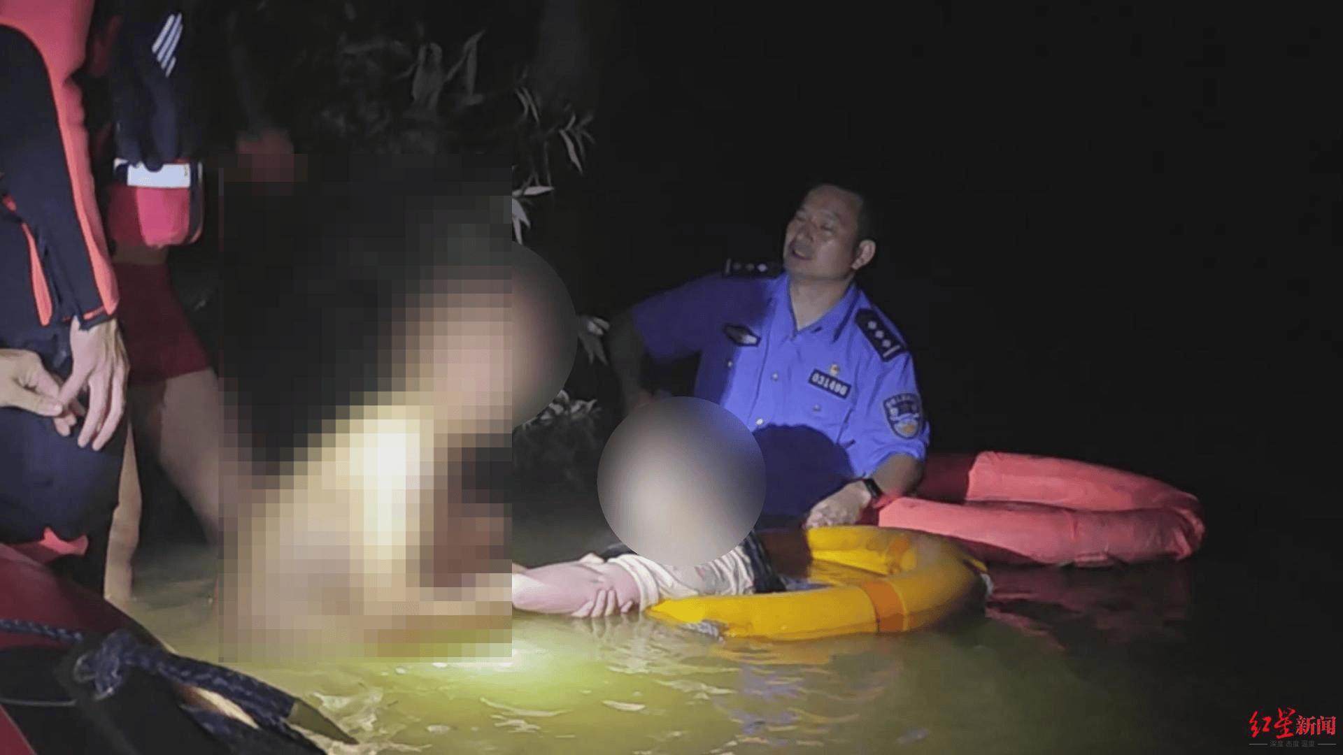 派出所副所长跳河救人，与落水女子被激流冲走2公里后获救！本人讲述：曾多次将她拖离危险区域